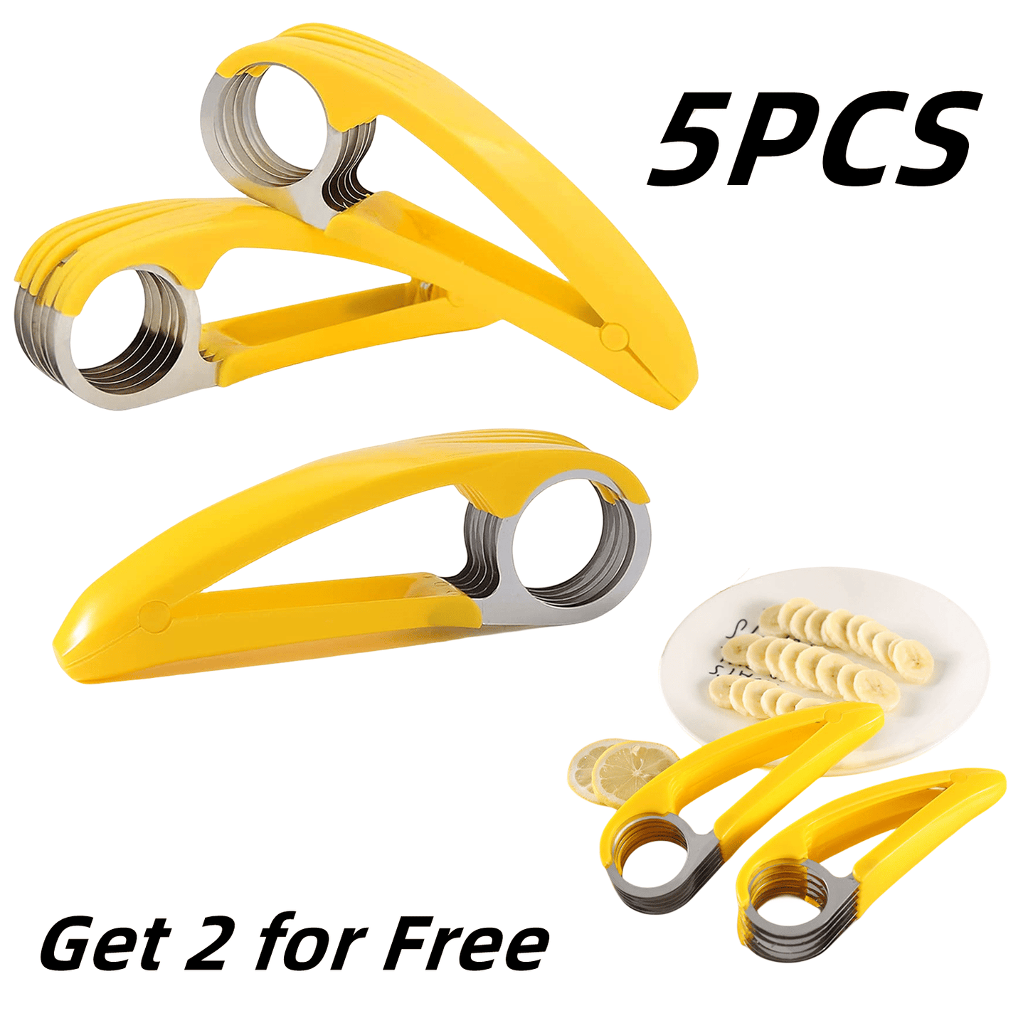 (🔥Last Day Promotion  - 50% off) 🍌🍌 Food Manual Slicer